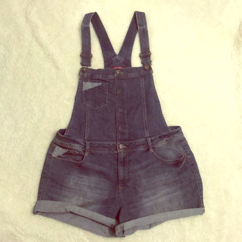 Dark Wash Denim Overall
